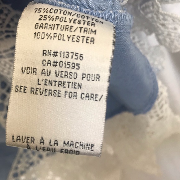 Majora Off The Shoulder Blue Top - Picture 9 of 9